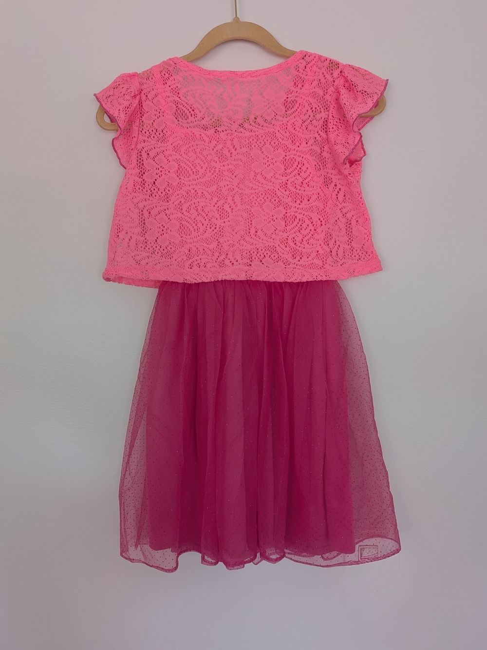 Girls L 10/12 Lot of 3 Dresses Pink Purple Tulle Tutu Hello Kitty Ballerina NWT - Picture 10 of 15